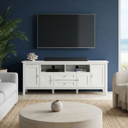 Warm Shaker - TV Media Stand, Handcrafted - Ego Home Furniture