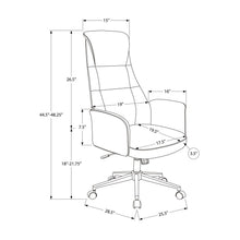 Load image into Gallery viewer, Office Chair With Adjustable Height - Black
