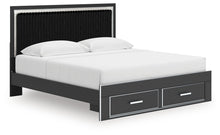 Load image into Gallery viewer, Zuraleus - Upholstered Panel Platform Storage Bed

