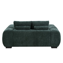 Load image into Gallery viewer, Ferrand - Chenille Loveseat - Green

