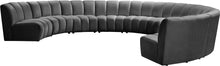 Load image into Gallery viewer, Infinity - 9 Piece Velvet Modular Sectional
