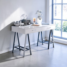 Load image into Gallery viewer, Coleen - High Gloss Writing Desk With USB
