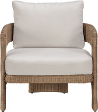 Load image into Gallery viewer, Sandbay - Olefin Water Resistant Fabric And Wicker Outdoor Patio Accent Chair
