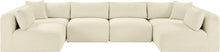 Load image into Gallery viewer, Shaggy - 6 Piece Modular U-Shaped Armless Sectional
