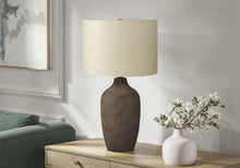 Load image into Gallery viewer, Lighting, Table Lamp, Ceramic, Resin, Contemporary - Gray
