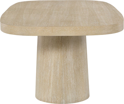 Woodhaven - Solid Wood And Oak Veneer Dining Table