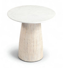 Load image into Gallery viewer, Liona - Marble And Mango Wood Table

