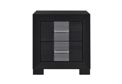 Optimus - Nightstand - Black / Gray
