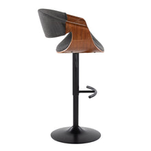 Load image into Gallery viewer, Curvo - Mid Century Modern Adjustable Barstool With Swivel &amp; Rounded T Footrest (Set of 2)
