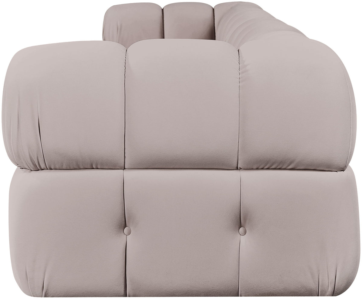 Orin - Fabric Velvet 4 Piece Modular Sofa