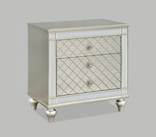 Load image into Gallery viewer, Crown Mark Furniture Cristian 2 Drawer Nightstand in Beige image
