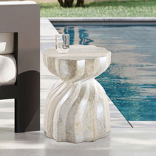 Load image into Gallery viewer, Caserta - Concrete End Table - Travertine

