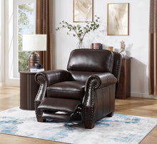 Load image into Gallery viewer, U212 - Faux Leather Recliner Chair - Brown

