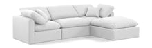 Load image into Gallery viewer, Indulge - Linen 4 Piece Modular Sectional With Chaise - White
