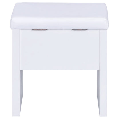 Harvey Makeup Vanity Table with Mirror and Stool
