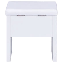 Load image into Gallery viewer, Harvey Makeup Vanity Table with Mirror and Stool
