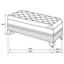 Load image into Gallery viewer, Barzini Storage Bench
