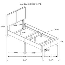 Load image into Gallery viewer, Dorian Panel Bed
