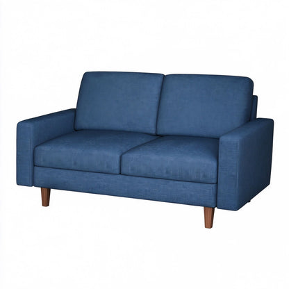 Loveseat Sofa, 2 Seat Couch With Removable Cushion For Living Room