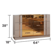 Load image into Gallery viewer, Lorenzo - 6 Drawer Dresser - Gray
