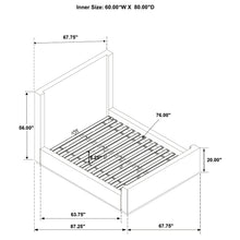 Load image into Gallery viewer, Nala Wingback Platform Bed
