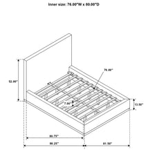 Load image into Gallery viewer, Knox Panel Platform Bed

