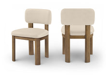 Load image into Gallery viewer, Paloma - Vegan Leather Upholstered Dining Chair (Set of 2) - Brown Frame
