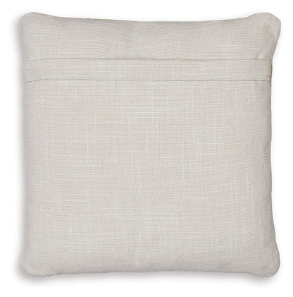 Brockner Next-Gen Nuvella - Indoor/Outdoor Pillow (Set of 4) - Brown / Yellow