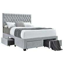 Load image into Gallery viewer, Soledad Panel Platform Storage Bed

