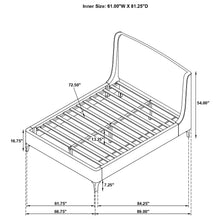 Load image into Gallery viewer, Mosby Wingback Platform Bed - Ego Home Furniture
