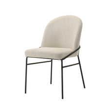 Load image into Gallery viewer, Lark - Side Chair (Set of 2) - Black / Cream
