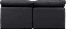 Load image into Gallery viewer, Indulge - Faux Leather 2 Seat Modular Armless Sofa
