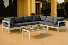 Load image into Gallery viewer, Nizuc - Outdoor Patio 6 Piece Modular Sectional With White Frame
