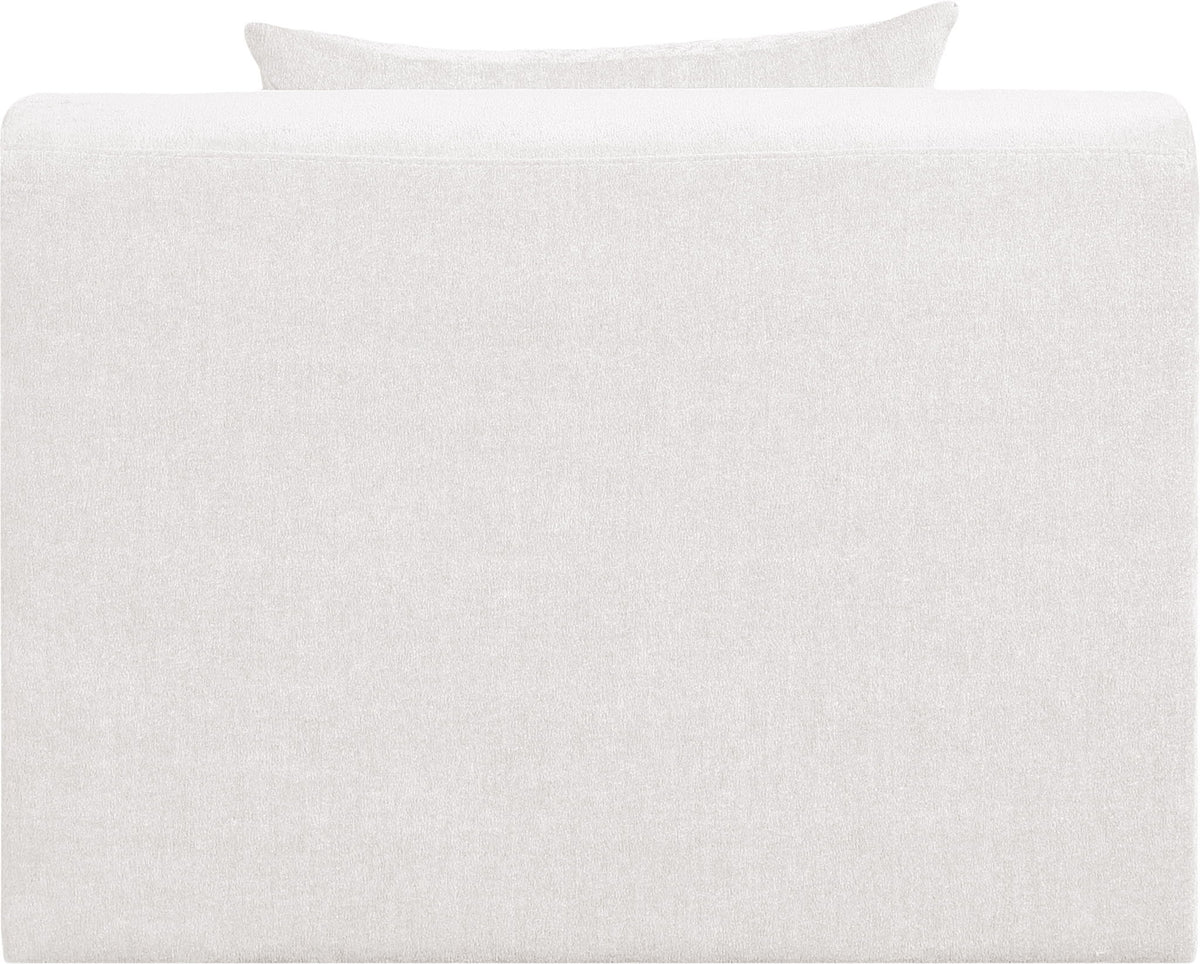 Stellar - Chenille Fabric Upholstered Modular Armless Chair