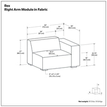 Load image into Gallery viewer, Rex - Sofa Module
