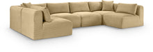 Load image into Gallery viewer, Shaggy - 6 Piece Modular U-Shaped Armless Sectional
