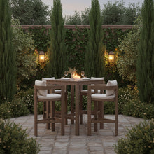 Load image into Gallery viewer, Newport - Water Resistant Fabric Upholstered Outdoor Patio Bar Stool
