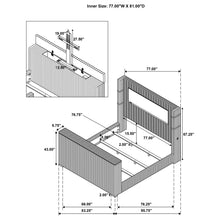 Load image into Gallery viewer, Tisdall Wingback TV Bed with Flame Visualizer - Ego Home Furniture
