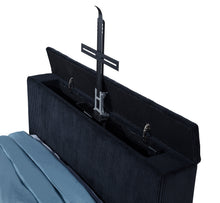 Load image into Gallery viewer, Tisdall Wingback TV Bed with Flame Visualizer - Ego Home Furniture
