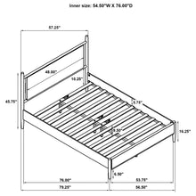 Load image into Gallery viewer, Mason Panel Platform Bed
