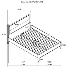 Load image into Gallery viewer, Mason Panel Platform Bed
