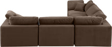 Load image into Gallery viewer, Comfy - 5 Piece Velvet Modular Corner Sectional
