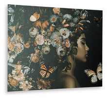 Load image into Gallery viewer, Valfer - Wall Art - Orange / Black / White

