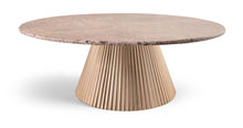 Load image into Gallery viewer, Cindra - Genuine Marble Top And Iron Base Table
