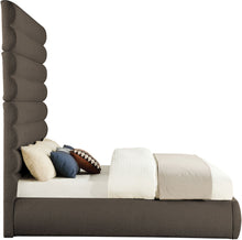 Load image into Gallery viewer, Adam - Boucle Fabric Bed With 89" Headboard
