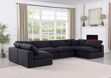 Load image into Gallery viewer, Comfy - 6 Piece Linen Modular Armless Sectional
