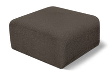 Load image into Gallery viewer, Arc - Boucle Fabric Ottoman
