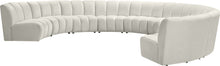 Load image into Gallery viewer, Infinity - 9 Piece Velvet Modular Sectional
