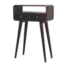 Load image into Gallery viewer, Solid Wood Curved Console Table
