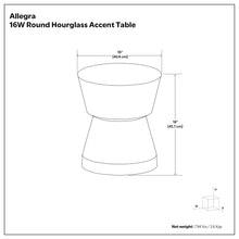 Load image into Gallery viewer, Allegra - Side Table - Antique Brass
